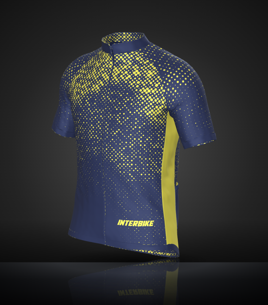 Maillot de cyclisme INTERBIKE, design Heritage