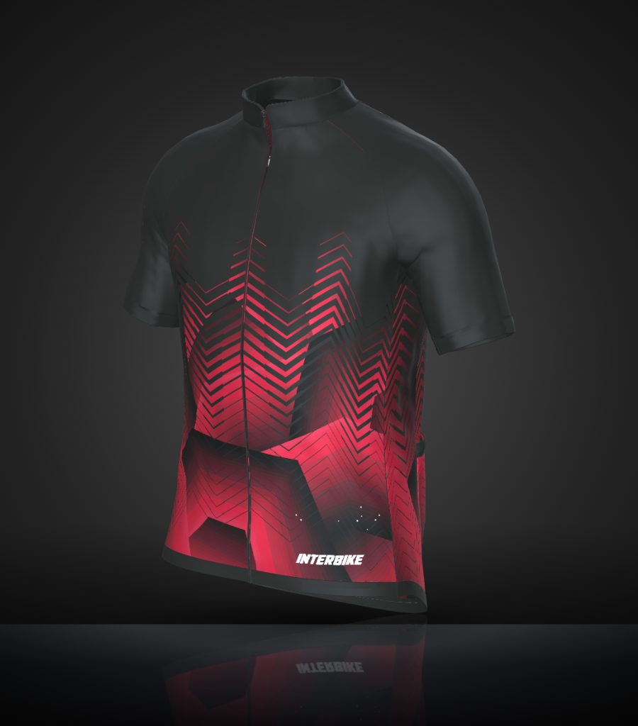 Maillot de cyclisme INTERBIKE, design Magma