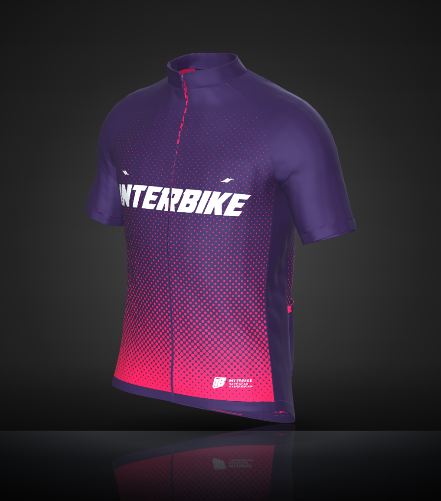 Maillot de cyclisme INTERBIKE, design Nebula