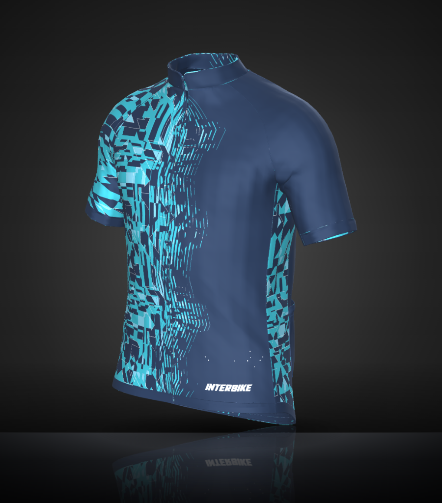 Maillot de cyclisme INTERBIKE, design Prism