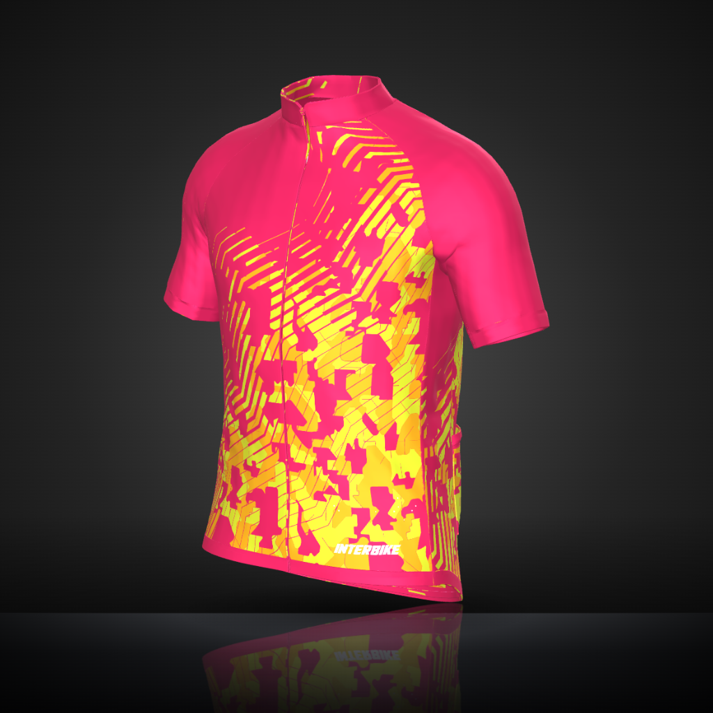 maillot-cyclisme-solar Maillot de cyclisme INTERBIKE, design Solar